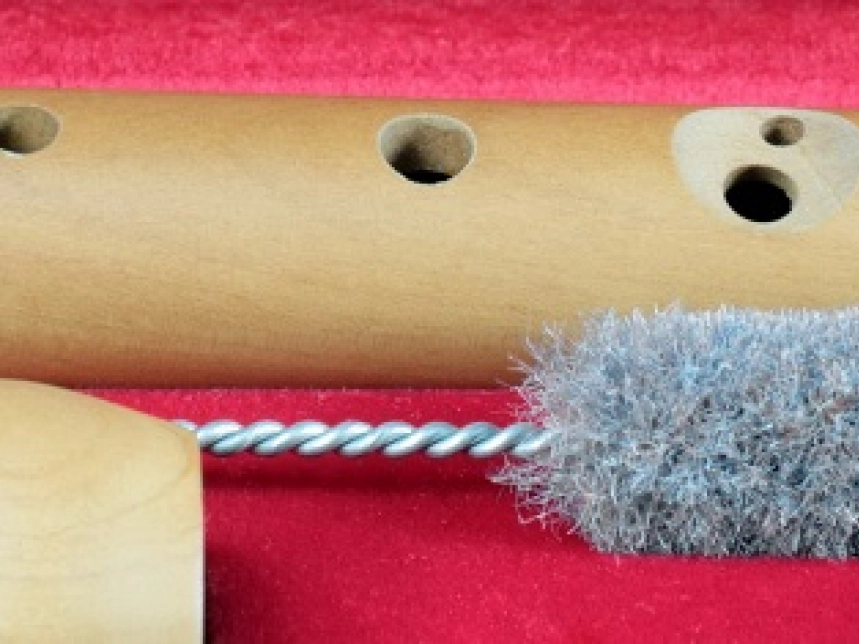 Dřevěná zobcová flétna a údržba