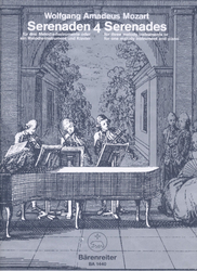 Mozart Wolfgang Amadeus Serenaden KV 439b (Wiener Sonatinen) Heft 4: Serenade Nr. 4