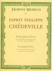 Chédeville Esprit Philippe  Sechs galante Duos