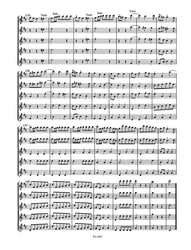 Boismortier Joseph Bodin de Sechs Konzerte für 5 Flöten op. 15 Heft 2
