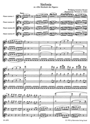 Mozart Wolfgang Amadeus Ouvertüre zu "Die Hochzeit des Figaro"