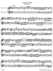 Telemann Georg Philipp Neun Sonaten für zwei Traversflöten ohne Bass TWV 40:141-149