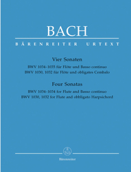 Bach Johann Sebastian Vier Sonaten