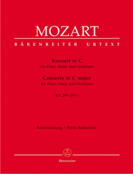 Mozart Wolfgang Amadeus Konzert für Flöte, Harfe und Orchester C-Dur KV 299 (297c)