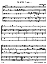 Telemann Georg Philipp  12 Methodische Sonaten für Violine oder Flöte und Basso continuo