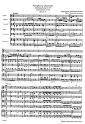 Haydn Joseph / Salomon Johann Peter Symphony Quintetto C-Dur Hob. I:97