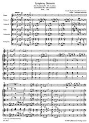 Haydn Joseph / Salomon Johann Peter Symphonie-Quintetto London Sinfonie Nr. 7 D-Dur Hob.I:104