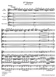 Telemann Georg Philipp Nouveaux Quatuors en Six Suites, Band I "Pariser Quartette"