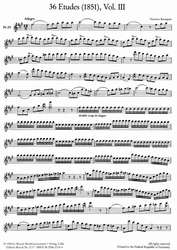 Bousquet Narcisse (19. Jh.) 36 Etudes (1851), Vol. III