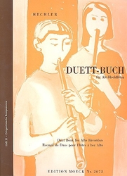 Hechler Ilse (Hg.)  Duettbuch für Altblockflöten, Heft II, Zeitgenössische Komponisten