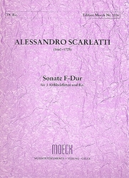 Scarlatti Alessandro  Sonate F-Dur
