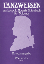 Tanzweisen aus Leopold Mozarts Notenbuch für Wolfgang