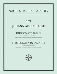 Hasse Johann Adolf Triosonate D-Dur