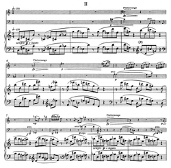 Kelterborn Rudolf Fünf Fantasien für Flöte, Violoncello und Cembalo