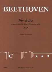 Ludwig van Beethoven Trio B-Dur