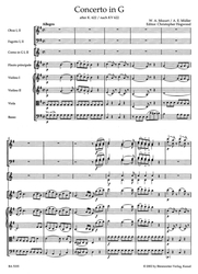 Mozart Wolfgang Amadeus Konzert für Flöte und Orchester G-Dur