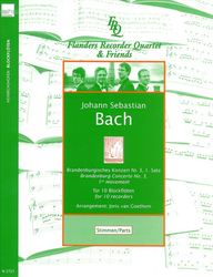 Johann Sebastian Bach Brandenburgisches Konzert Nr. 3, 1. Satz