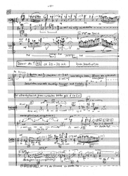 Kelterborn, Rudolf Klangrelief I für Flöte (Piccolo), Violine, Violoncello, Klavier und Schlagzeug (1)