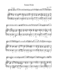 Marcello Benedetto Sonaten für Altblockflöte (Querflöte, Violine) und B. c., Heft III