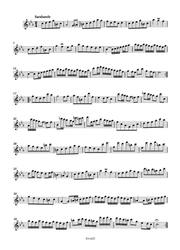 Bach Johann Sebastian Partita c-Moll (original a-Moll) BWV 1013 für Altblockflöte