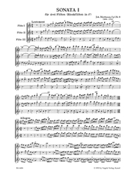 Mattheson Johann  Acht Sonaten aus op. 1 (Nr. 3-10)