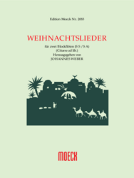 Weber Johannes (Hg.)  Weihnachtslieder