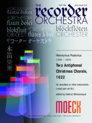 Praetorius Hieronymus  Two Antiphonal Christmas Chorals