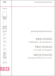 Bach Johann Sebastian  Zwei Fugen (BWV 560 + 554)