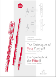Levine Carin / Mitropoulos-Bott Christina The Techniques of Flute Playing II CD