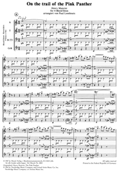 Leenhouts Paul (Arr.) (1957) On the Trail of the Pink Panther
