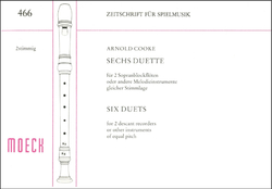 Cooke Arnold Sechs Duette
