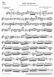 Johann Baptist Vanhal 6 Variationen