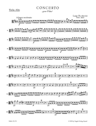 Boccherini Luigi Konzert für Flöte und Streicher D-Dur op. 27
