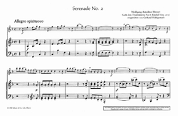Wolfgang Amadeus Mozart Sechs Serenaden