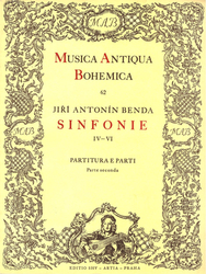 Benda Jiří Antonín Sinfonie IV-VI