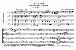 Staeps Hans Ulrich  Kerstmiss  Kleine Festmusik zum 24. Dezember