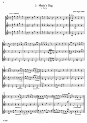 Scott Joplin 10 leichte Ragtime-Trios