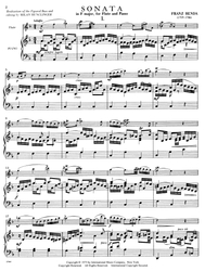 Benda, Franz Sonata in F major