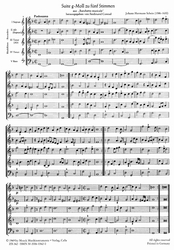 Schein Johann Hermann Suite XIII, g-Moll zu fünf Stimmen, aus "Banchetto musicale" (1617)