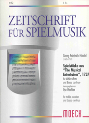Händel Georg Friedrich  Spielstücke aus "The Musical Entertainer" (1737)