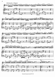 Schickhardt Johann Christian  Sonate d-Moll, op 17, 2