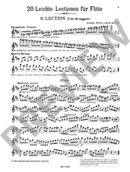 Köhler, Ernesto 20 leichte und melodische Lektionen