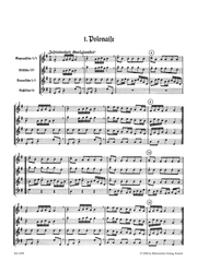 Marx, Karl Kleine Suite nach Tänzen aus Leopold Mozarts Notenbuch für Wolfgang