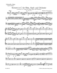 Mozart, W. A. Konzert für Flöte, Harfe und Orchester C-Dur KV 299 (297c)