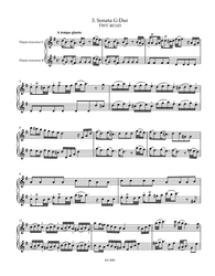 Telemann Georg Philipp Neun Sonaten für zwei Traversflöten ohne Bass TWV 40:141-149
