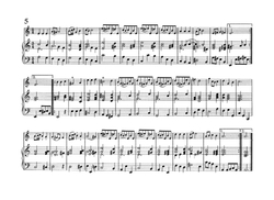 Telemann, Georg Philipp Ausgewählte Menuette für Sopranblockflöte (Violine, Querflöte, Viola da gamba) und Basso continuo TWV 34