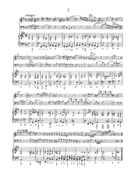 Boismortier, Joseph Bodin de Sonate für Flöte (Oboe, Violine), Viola da gamba (Fagott, Violoncello) und Basso continuo e-Moll op. 37/2