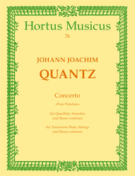 Quantz Johann Joachim Konzert "Pour Potsdam" D-Dur