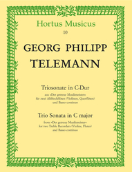 Telemann Georg Philipp Triosonate C-Dur