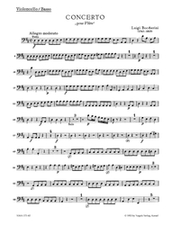 Boccherini Luigi Konzert für Flöte und Streicher D-Dur op. 27